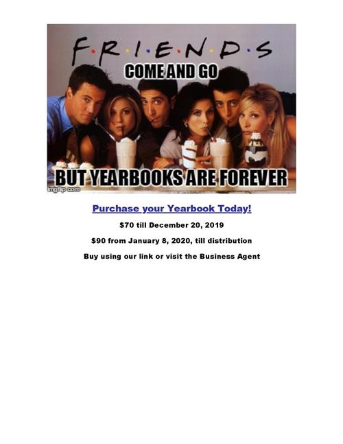 Purchase your yearbook today! 